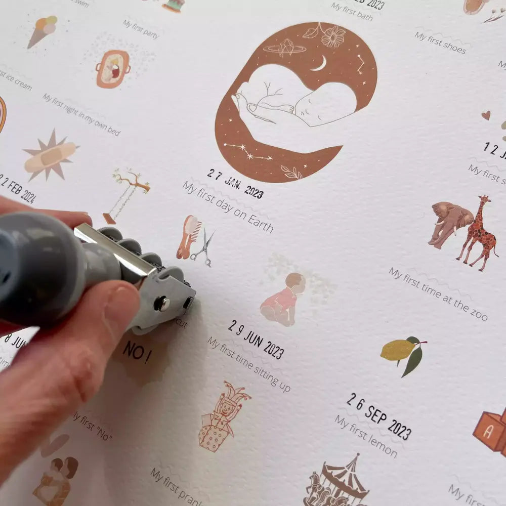 Why a ‘My First Times Poster’ Is the Perfect Way to Capture Your Baby’s Milestones
