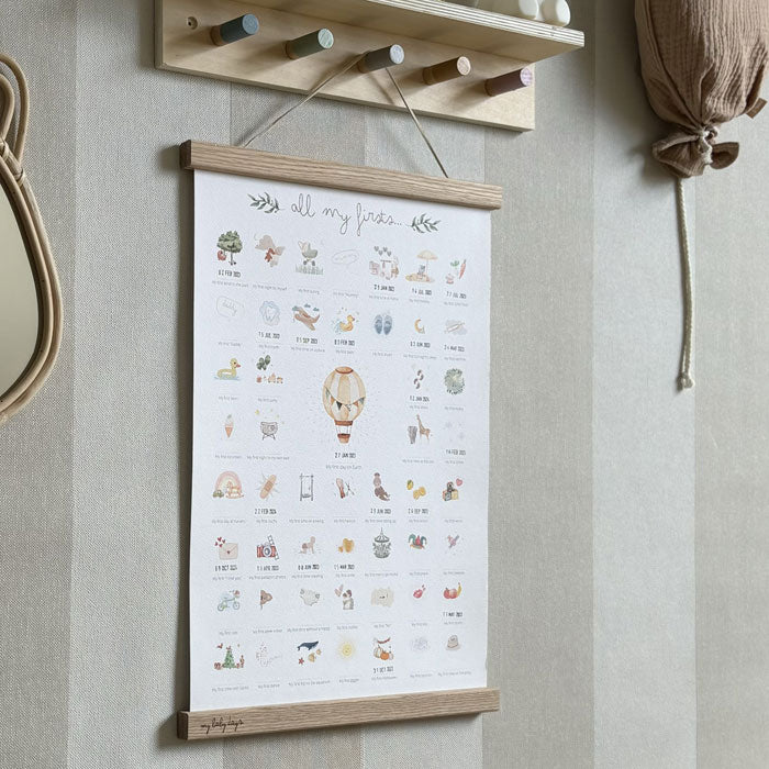 All My Firsts 'Balloon' Print for Baby's Firsts