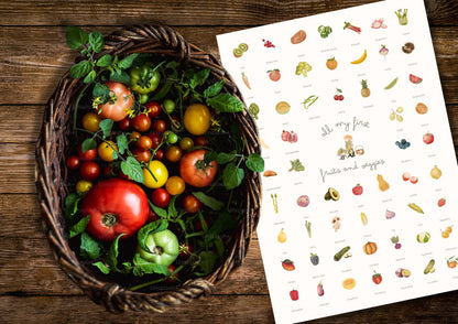 'all my first fruits and veggies' weaning gifts