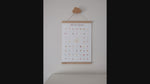 All My Firsts Goose print in detail hanging an wall video